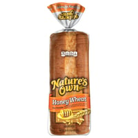 Nature's Own, Bread, Enriched, Honey Wheat 20 oz