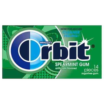 Orbit, Gum, Spearmint 14 count