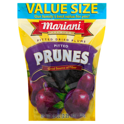 Mariani, Prunes, Pitted, Value Size 36 oz