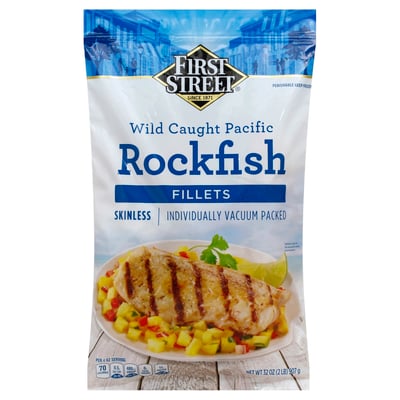 First Street Wild Caught Pacific Rockfish Fillets, 2 lb 1 count