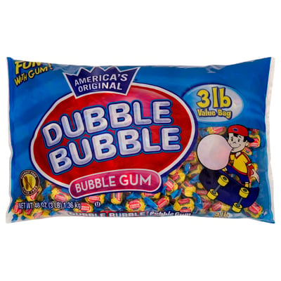 Dubble Bubble, Bubble Gum 48 oz