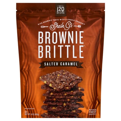 Brownie Brittle, Brittle, Salted Caramel 14 oz