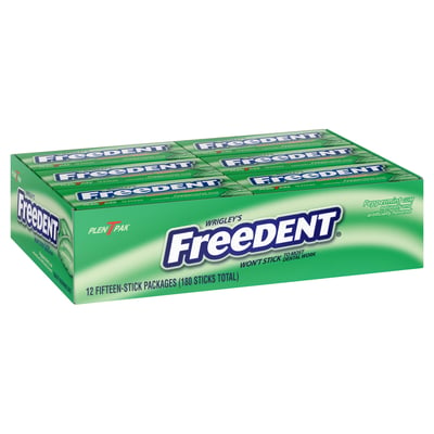 Freedent, Peppermint Gum Packs 21.76 oz