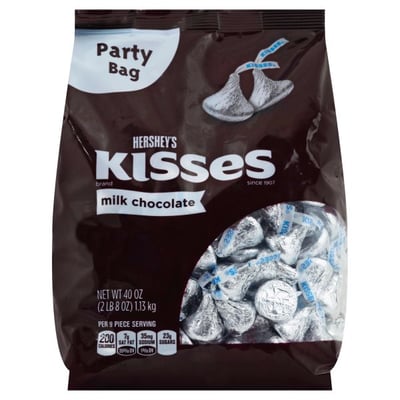 Hershey's Kisses Milk Chocolate 40 oz