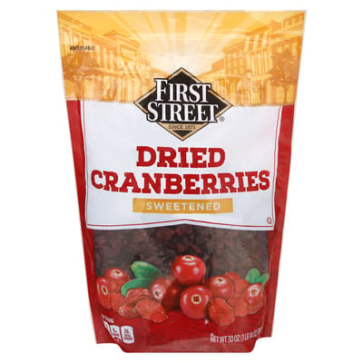 First Street Cranberries 30 oz