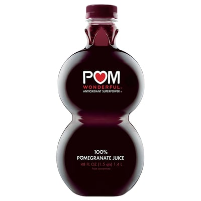 Pom Wonderful, Antioxidant Superpower - 100% Juice, Pomegranate 48 oz