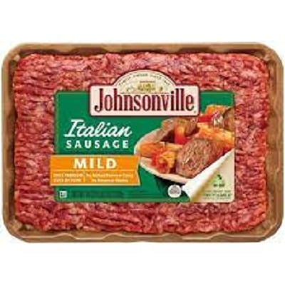Johnsonville Mild Italian Ground Sausage 16 oz