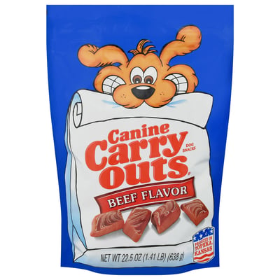 Canine Carry Outs, Dog Snacks, Beef 22.5 oz
