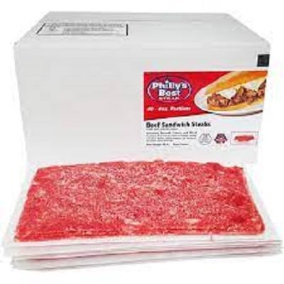 Philly's Best Flat Beef Steak, 10 lb 1 count