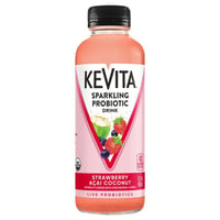 KeVita, Sparkling Probiotic Drink - Sparkling Probiotic Drink Strawberry Acai Coconut 15.2 Fl Oz