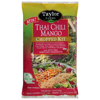 Taylor Farms, Chopped Kit, Thai Chili Mango 11.25 oz