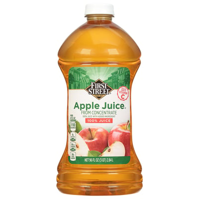 First Street, Juice, Apple 96 fl oz