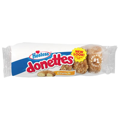 Hostess, Donettes - Donuts, Crunch, Mini 4 oz