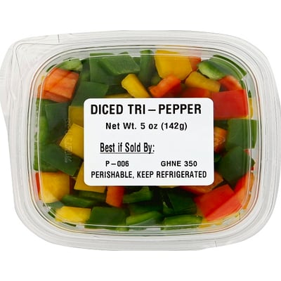 Diced Tri Peppers 5 oz 5 ounces