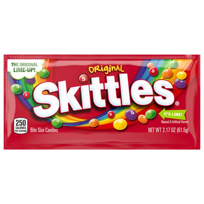 Skittles, Candies, Original, Bite Size 2.17 oz