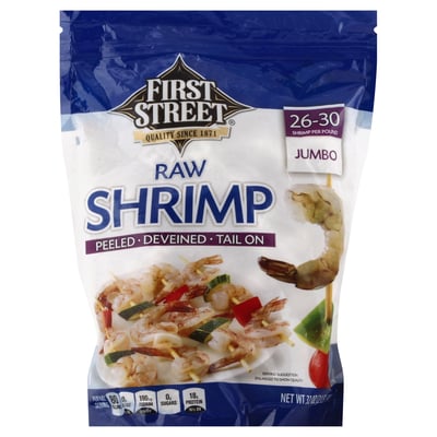 First Street Raw Jumbo Shrimp 32 oz