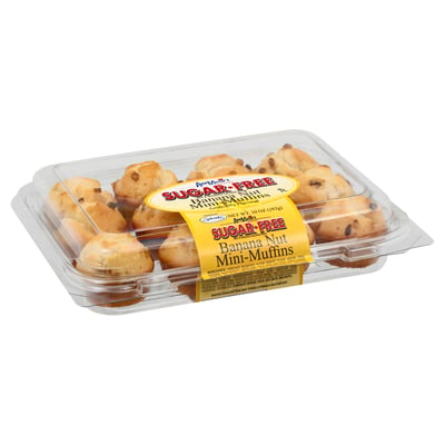Ann Maries, Mini-Muffins, Sugar Free, Banana Nut 10 oz