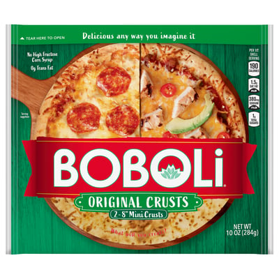 Boboli, Pizza Crust, Original, Mini 2 count
