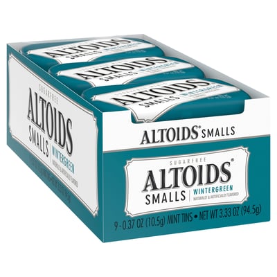 Altoids, Wintergreen Sugarfree Mints Packs 8.88 oz