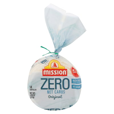Mission, Tortillas, Zero Net Carbs, Original 14 count