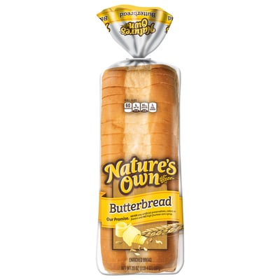 Nature's Own, Bread, Enriched, Butterbread 20 oz