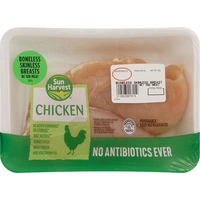 Sun Harvest Boneless Skinless Chicken Breast 1.45 lbs avg. pack