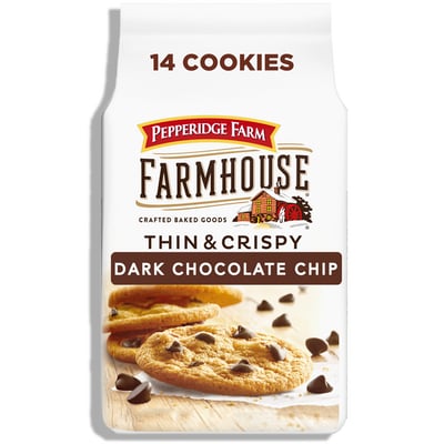 Pepperidge Farm®, Farmhouse - Thin and Crispy Dark Chocolate Chip Cookies 6.9 oz