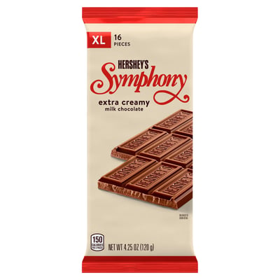 Hershey's Symphony Milk Chocolate Creamy XL 4.25 oz