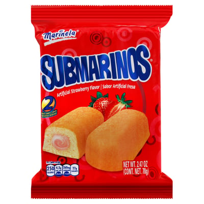 Marinela, Snack Cakes, Submarinos 2 count