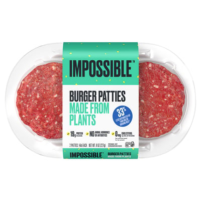Impossible, Burger Patties 2 count