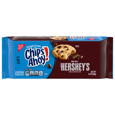 Chips Ahoy!, Cookies, Hershey's Milk Chocolate 9.5 oz