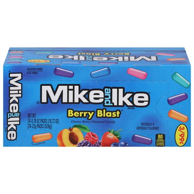 Mike and Ike, Candy, Berry Blast 24 count